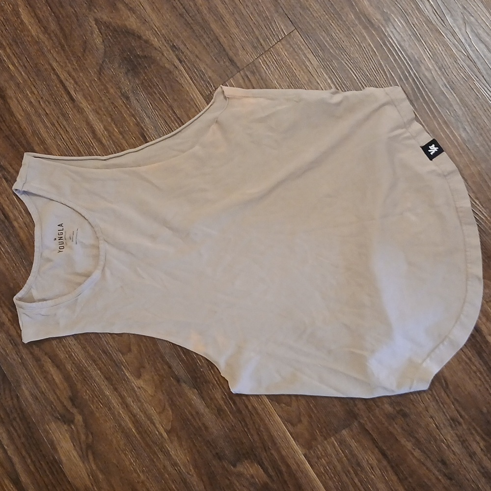 YoungLA Mens Beige Tank Top Bundle